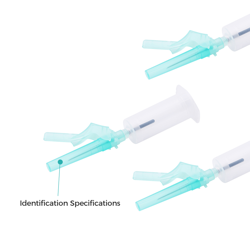 Blood Collection Needle With Safety Device (V Type)