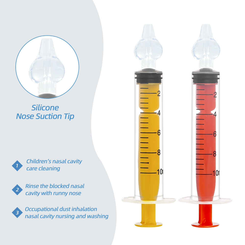 10ml Colored Baby Nasal Irrigation Syringe Kdl