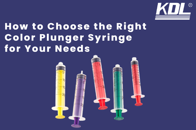 How to Choose the Right Color Plunger Syringe for Your Needs