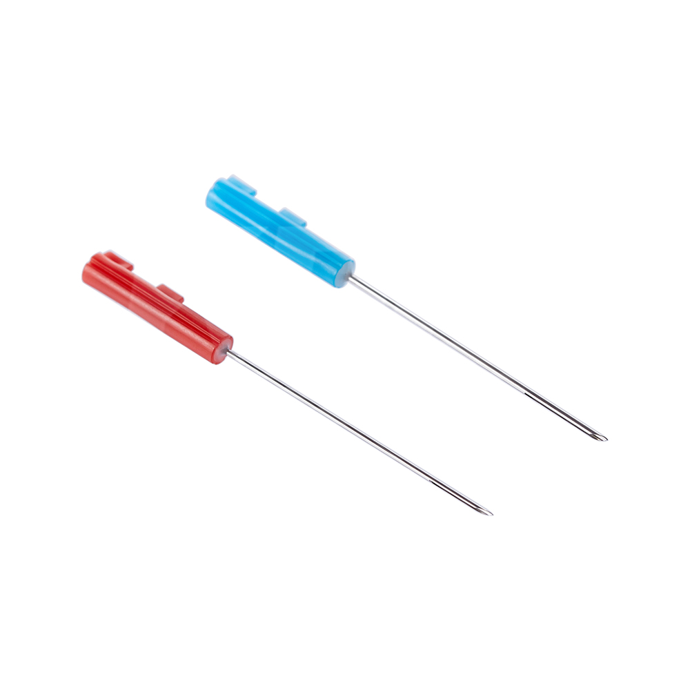 Precision hair transplant needle for accurate follicle implantation during hair restoration procedures